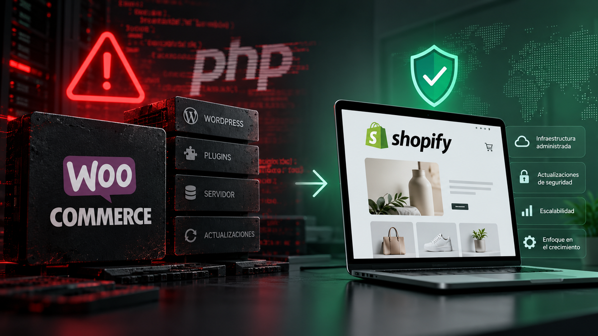 Alerta de seguridad en PHP: ¿es momento de migrar tu WooCommerce a Shopify?